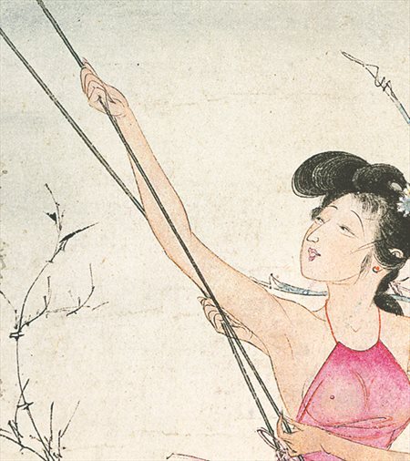 信州-胡也佛的仕女画和最知名的金瓶梅秘戏图